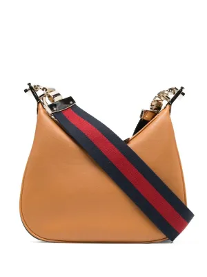 Leather shoulder bag