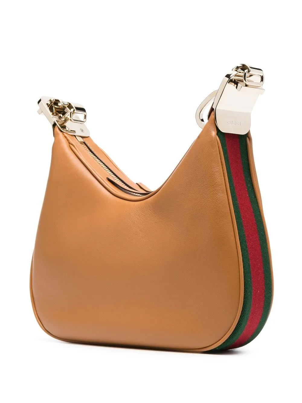 Leather shoulder bag