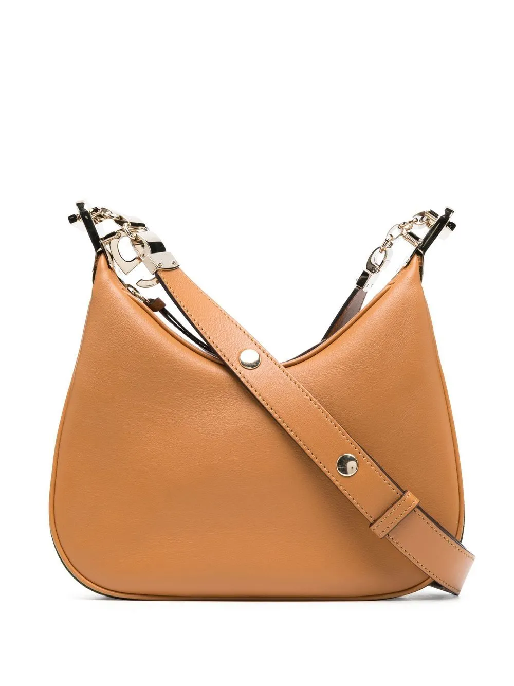 Leather shoulder bag
