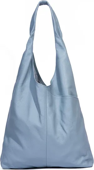 Leather Tote Bag for Women - Multipurpose Hobo Carry Shoulder Bag by KPL