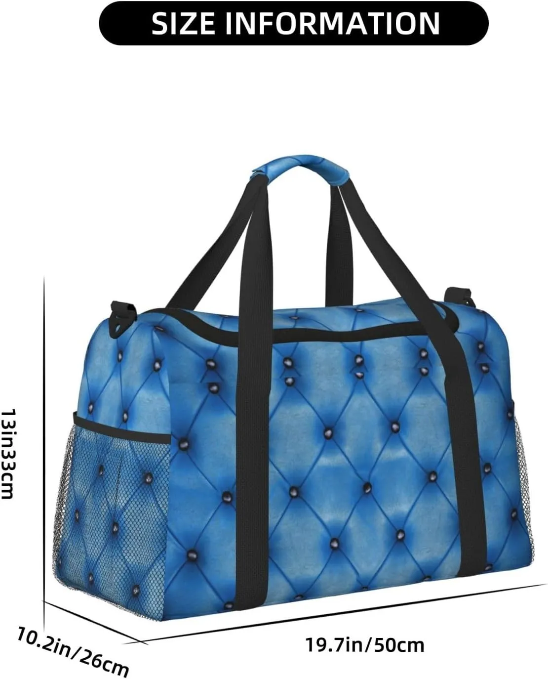Leather Travel Duffel Bag Large Foldable Waterproof Overnight Bag For Beach Swim Bags Pool Sports Gym