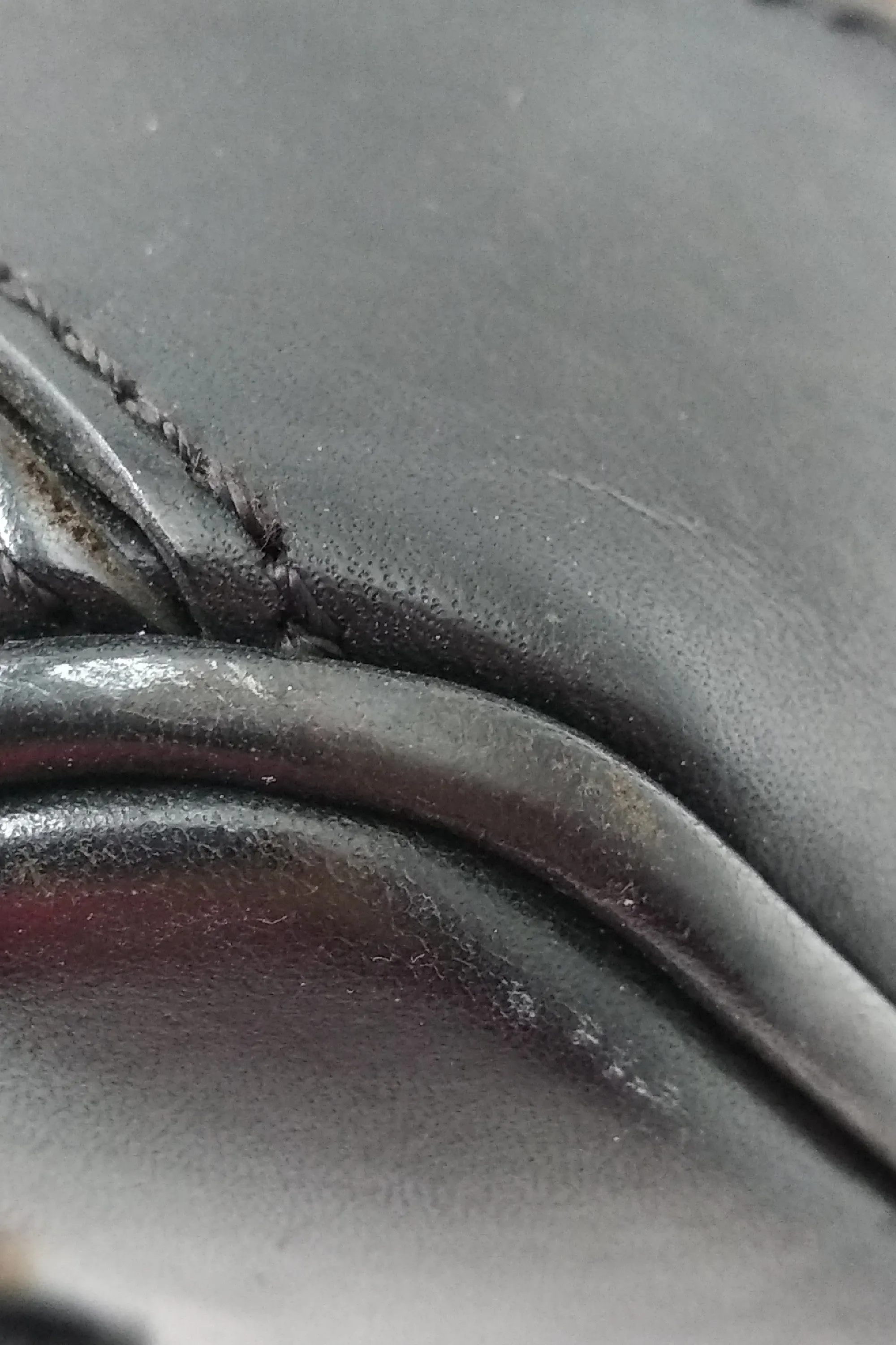 Leather Trimmed House Check Bridle Tote Brown Black
