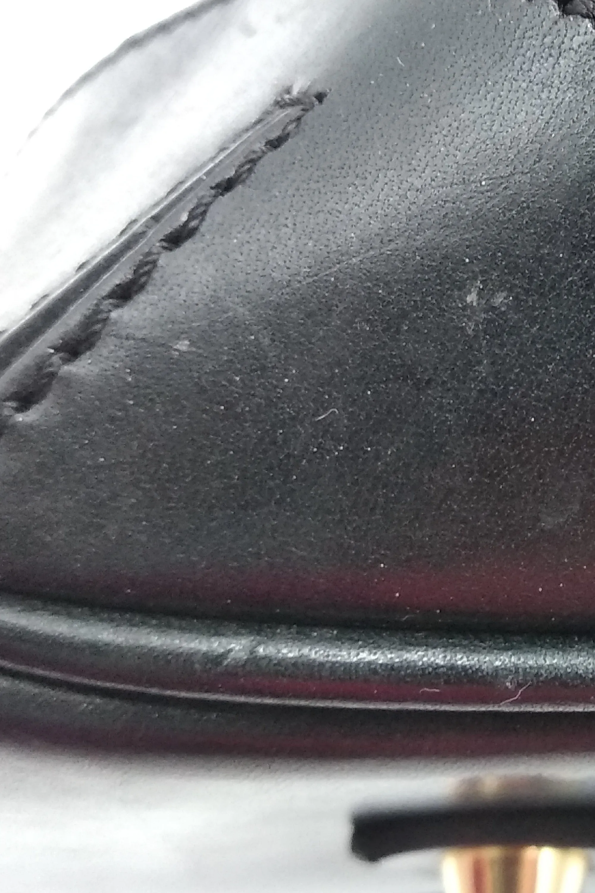 Leather Trimmed House Check Bridle Tote Brown Black