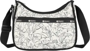 LeSportsac Hobo Bag (Sketched Floral Ivory)