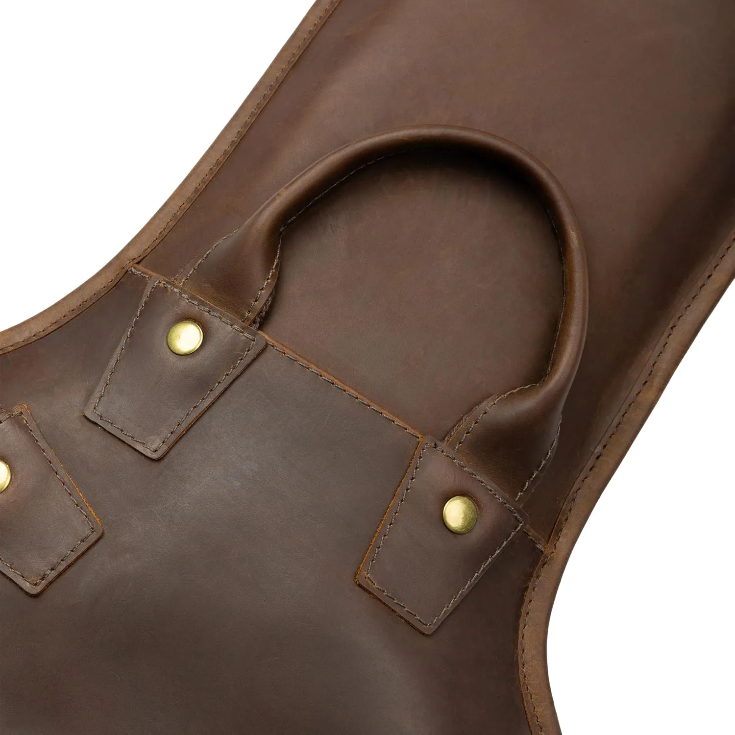 Levy's Solera Series Premium Genuine Crazy Horse Leather Gig Bag for Electric Guitars