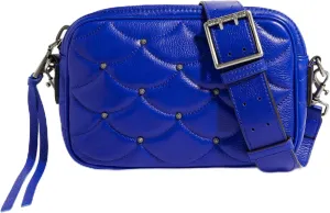 Light Up the Night - Camera Crossbody Bag for Women - Shoulder Purse & Removable Strap for Clutch Versatility - Cobalt