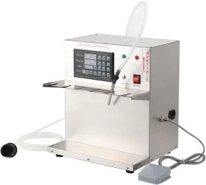 Liquid Filling Machine High Accuracy Spout Pouch Filling Machine 6 Head Automatic Hot Liquid Filler for Soy Milk Chinese Medicine Drink Commercial and Home Bar Use