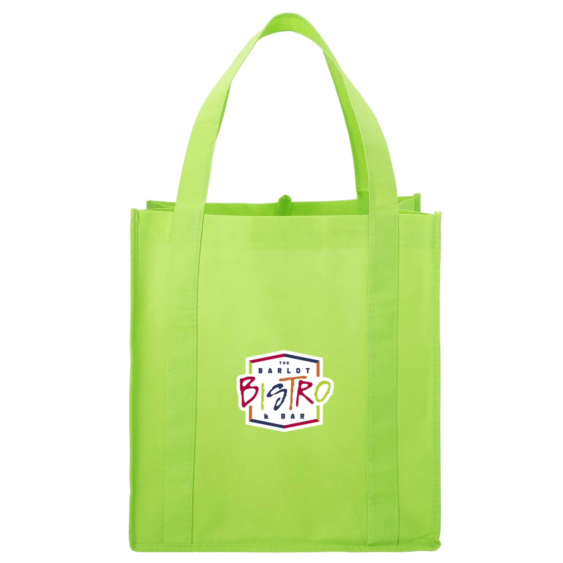 Little Juno Non-Woven Grocery Tote with Full Color Print