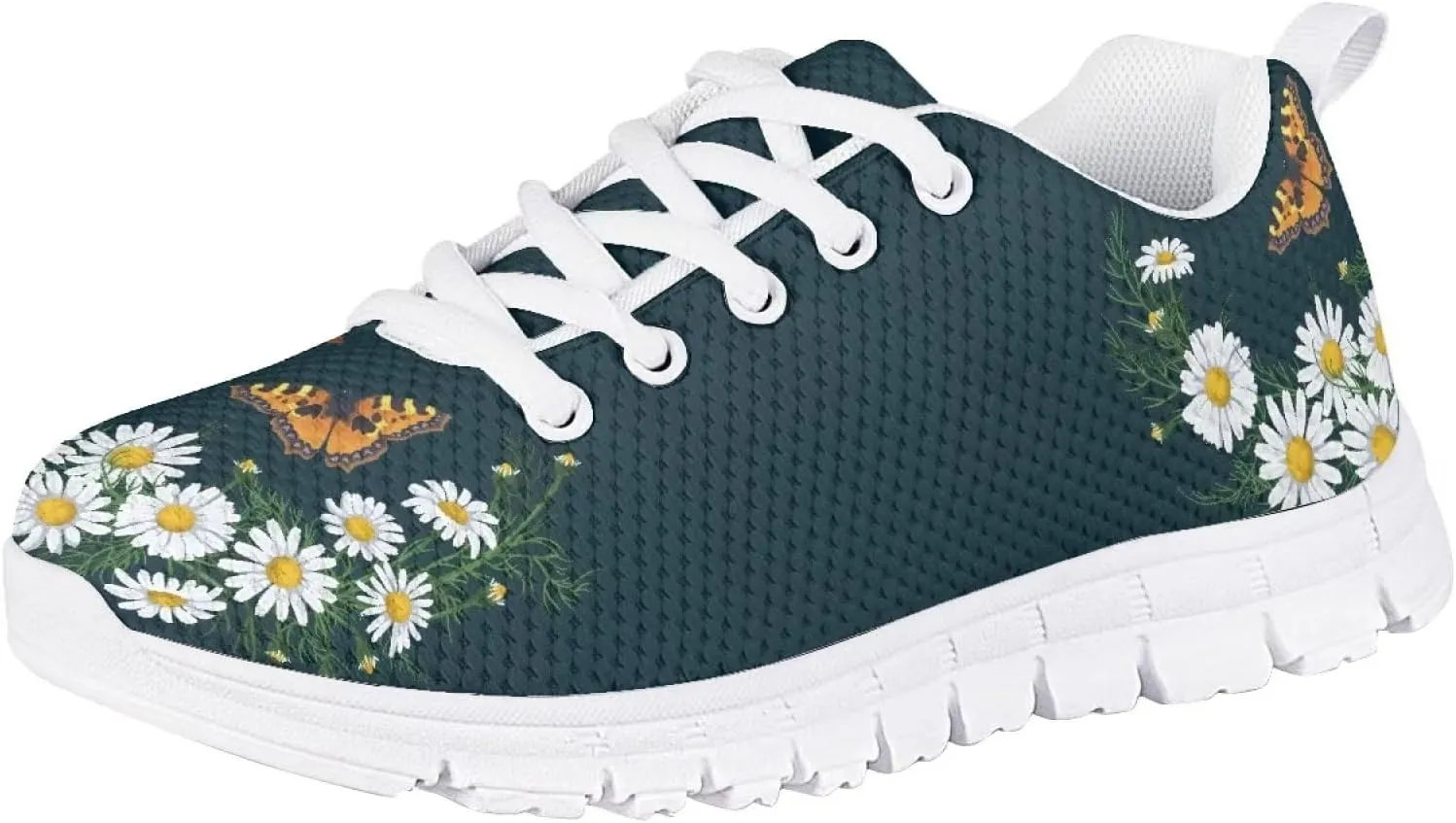 Little/Big Kids Running Shoes Strap Athletic Tennis Shoe White Sole Sport Sneakers