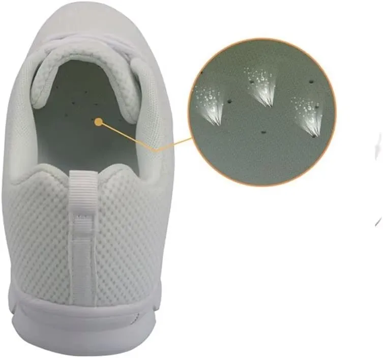 Little/Big Kids Running Shoes Strap Athletic Tennis Shoe White Sole Sport Sneakers