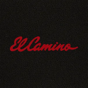 Lloyd Mats ® - Classic Loop Black Front Floor Mats for Chevrolet El Camino 1964-67 with El Camino Script Logo