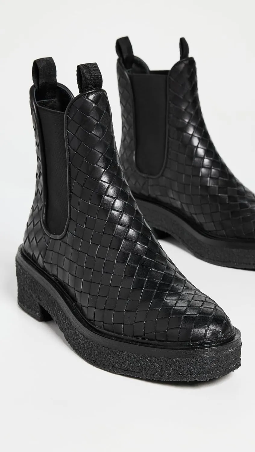 Loeffler Randall Women's Raquel Crepe Sole Chelsea Boots