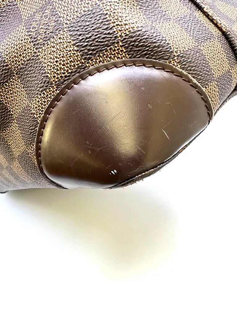 LOUIS VUITTON DAMIER EBENE HAMPSTEAD MM TOTE BAG
