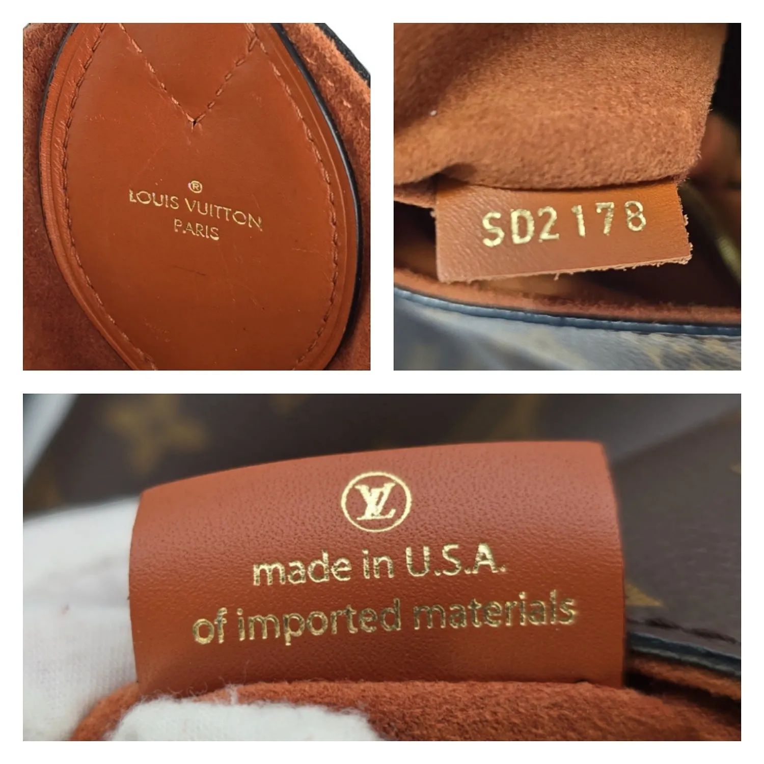 Louis Vuitton Monogram Canvas Flower Hobo Caramel