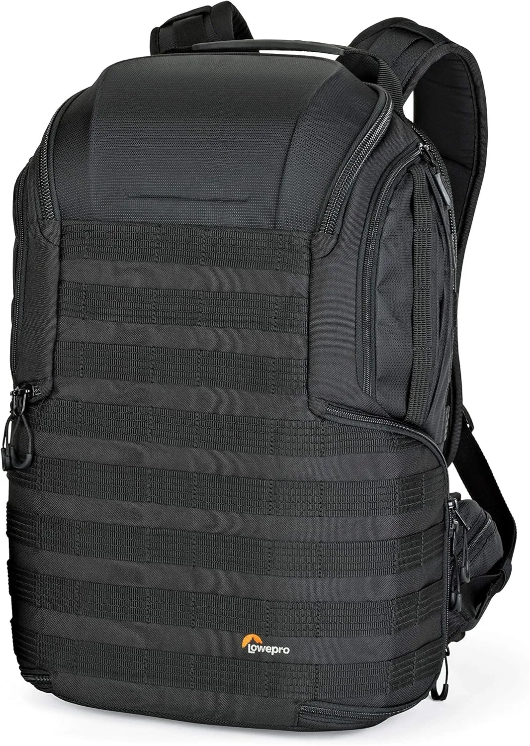 Lowepro ProTactic 450 AW II Black Pro Modular Backpack with All Weather Cover for Laptop Up to 15 Inch, Tablet, Canon/Sony Alpha/Nikon DSLR, Mirrorless CSC and DJI Mavic Drones LP37177-PWW, Black