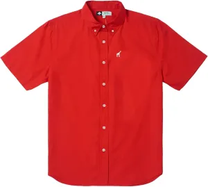 LRG Young Men’s Lifted Research Group Short Sleeve Woven Button Up Shirt