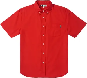 LRG Young Men’s Lifted Research Group Short Sleeve Woven Button Up Shirt