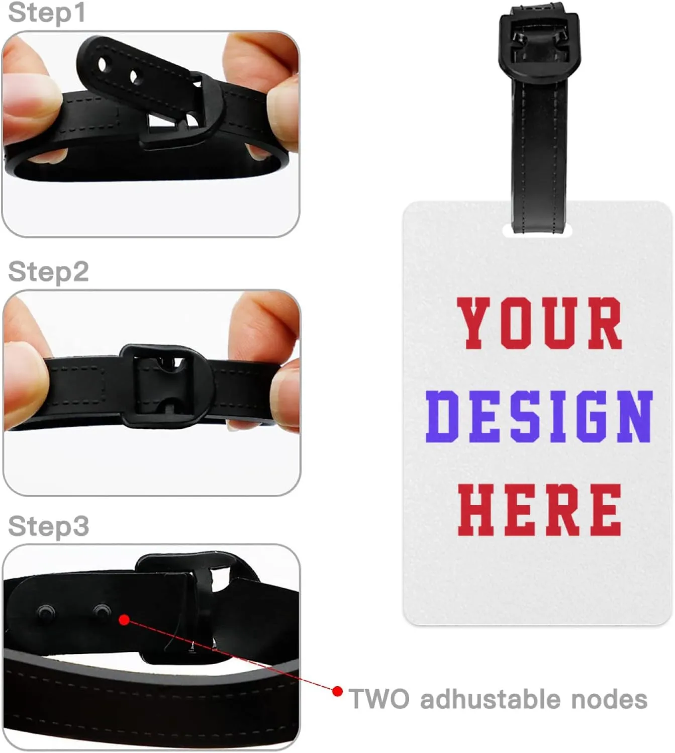 Luggage Tag Personalized Baggage Handbag School Bag Suitcase Tag Label