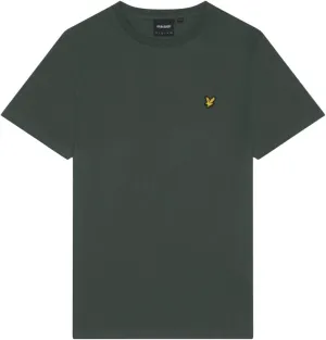 Lyle & Scott Mens Plain T-Shirt (L) (Deep Green)