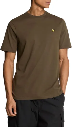 Lyle & Scott Plain T Shirt Large Olive