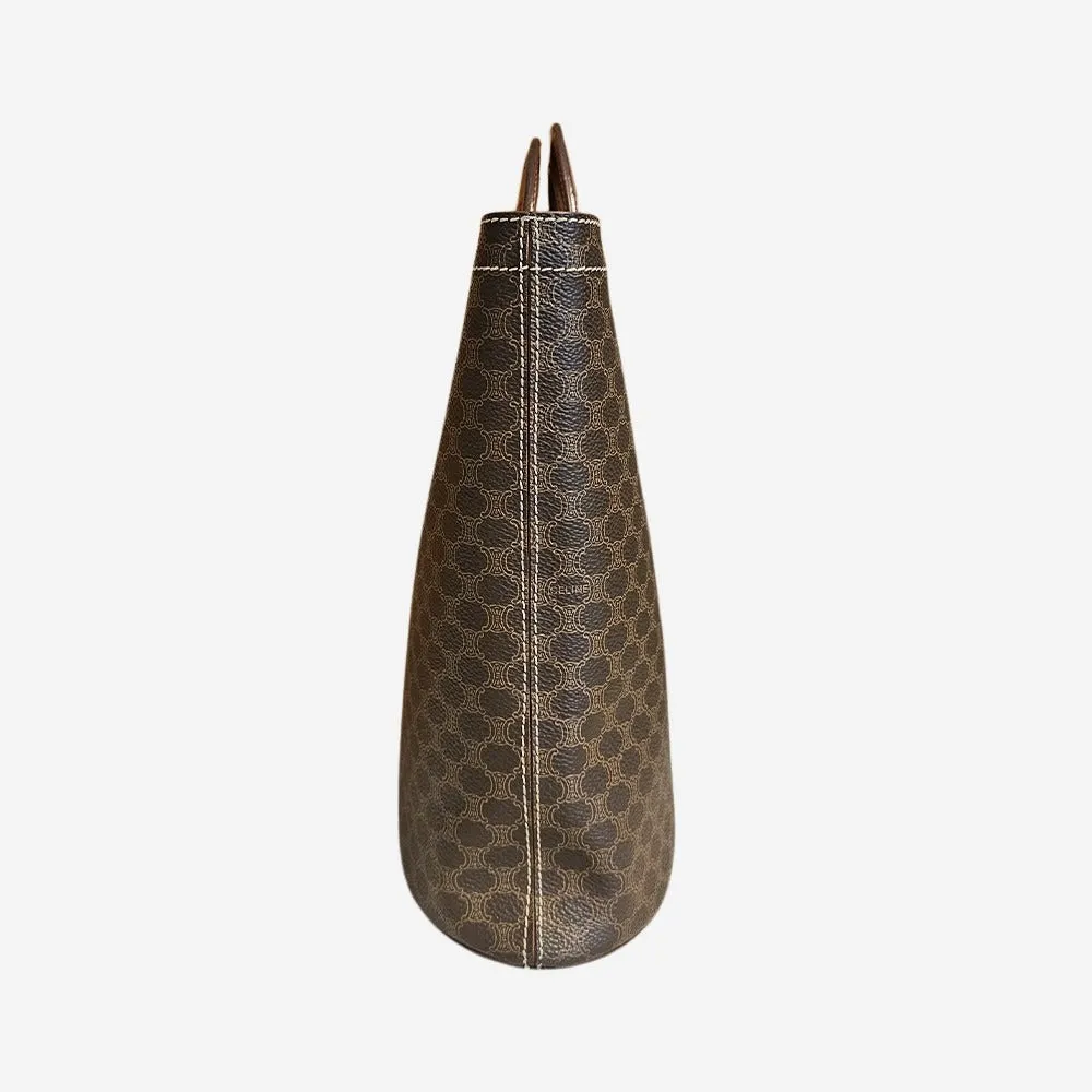 Macadam canvas round handle tote