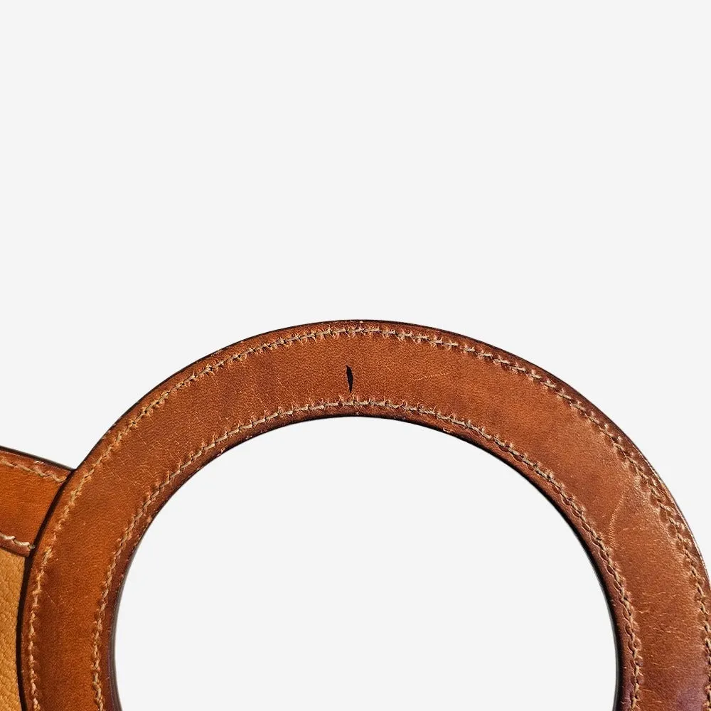 Macadam canvas round handle tote