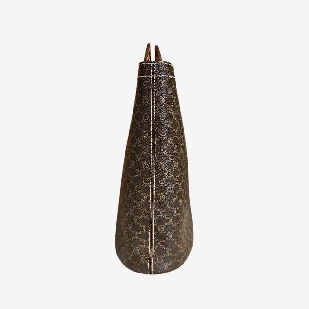 Macadam canvas round handle tote