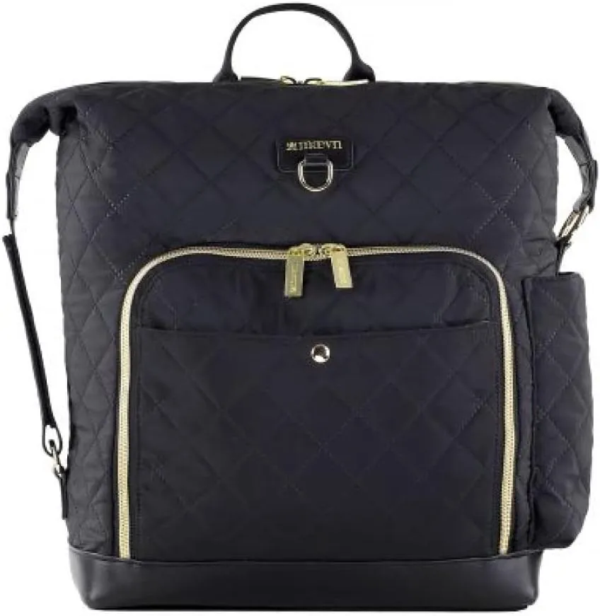 Maevn ReadyGO Water-Resistant Clinical Tote Backpack (Convertible Hobo Backpack Black)