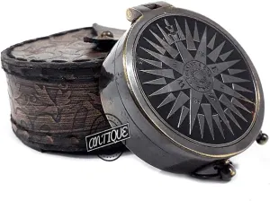 Magnetic Needle Compass Solid Navigation Vintage Tool Travel/Hiking/Camping Gifts