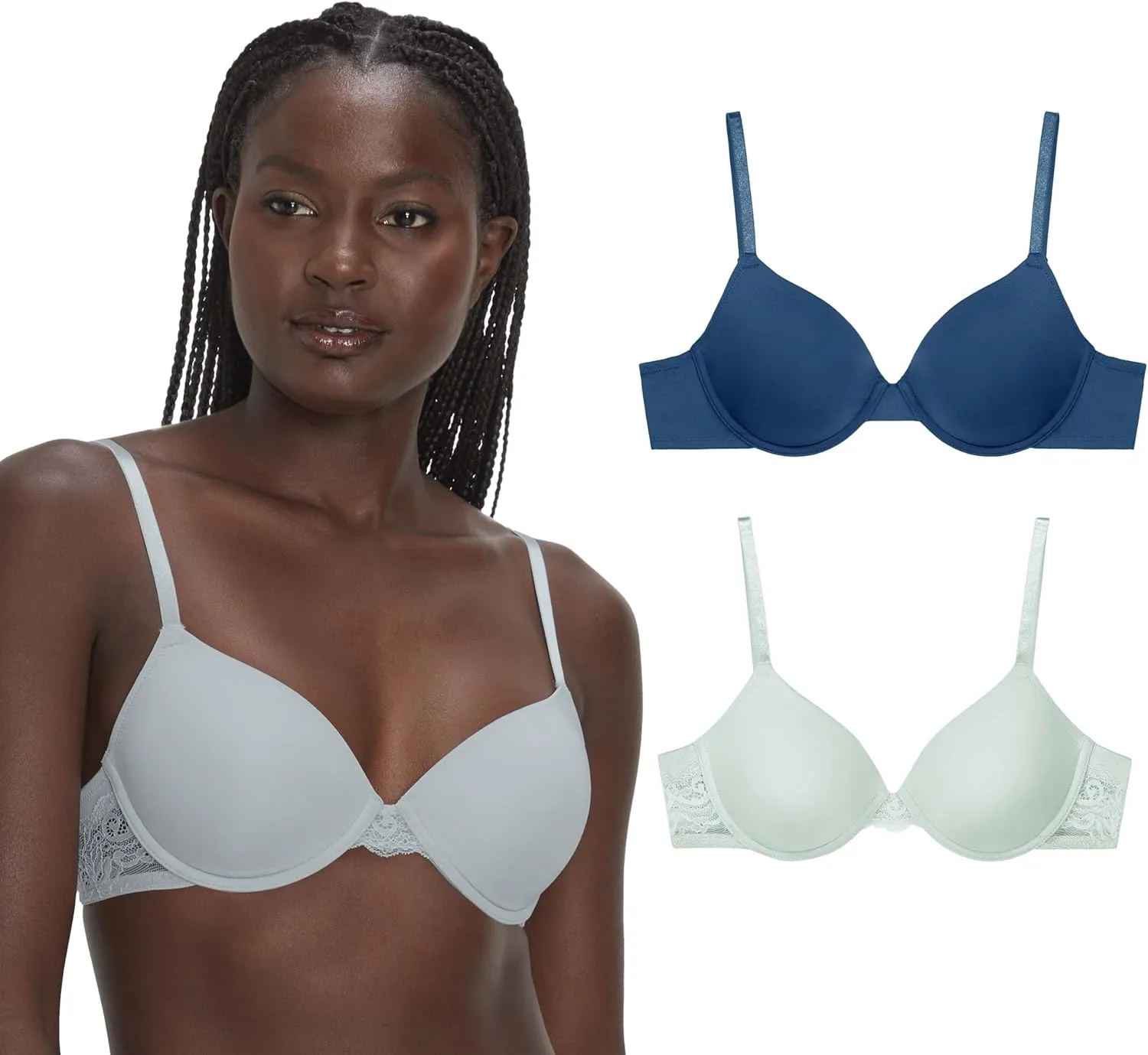 Maidenform, Push Women, Underwire Bra with Adjustable Straps 2-Pack