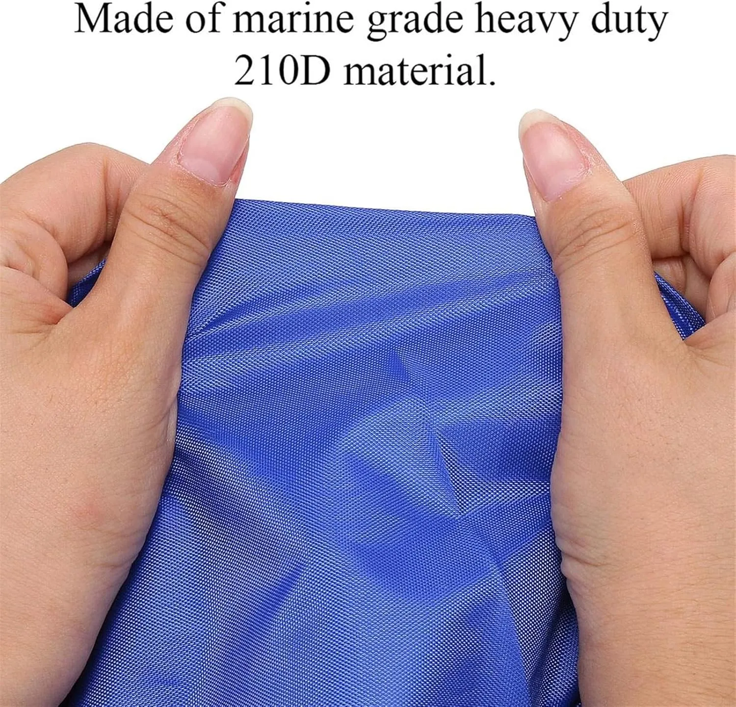 Marine Accessories 600D Waterproof Open Boat Cover Sunshade UV-Resistant Dust-Proof Cover Heavy Duty Marine Open Boat Cover 3.5m-4.5m Universal(510x250cm)
