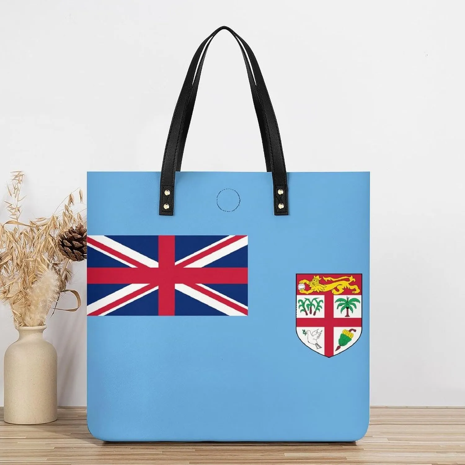 Marshall Lslands Flag Women's Leather Hobo Handbag Stylish Tote for Everyday Essentials