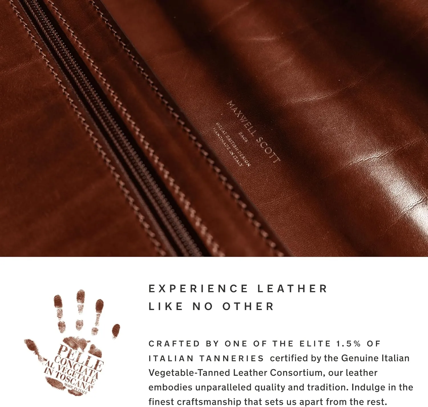 Maxwell Scott - Personalized Luxury Leather Wheeled Rolling Trolley Case Luggage - The Piazzale - Chestnut Tan