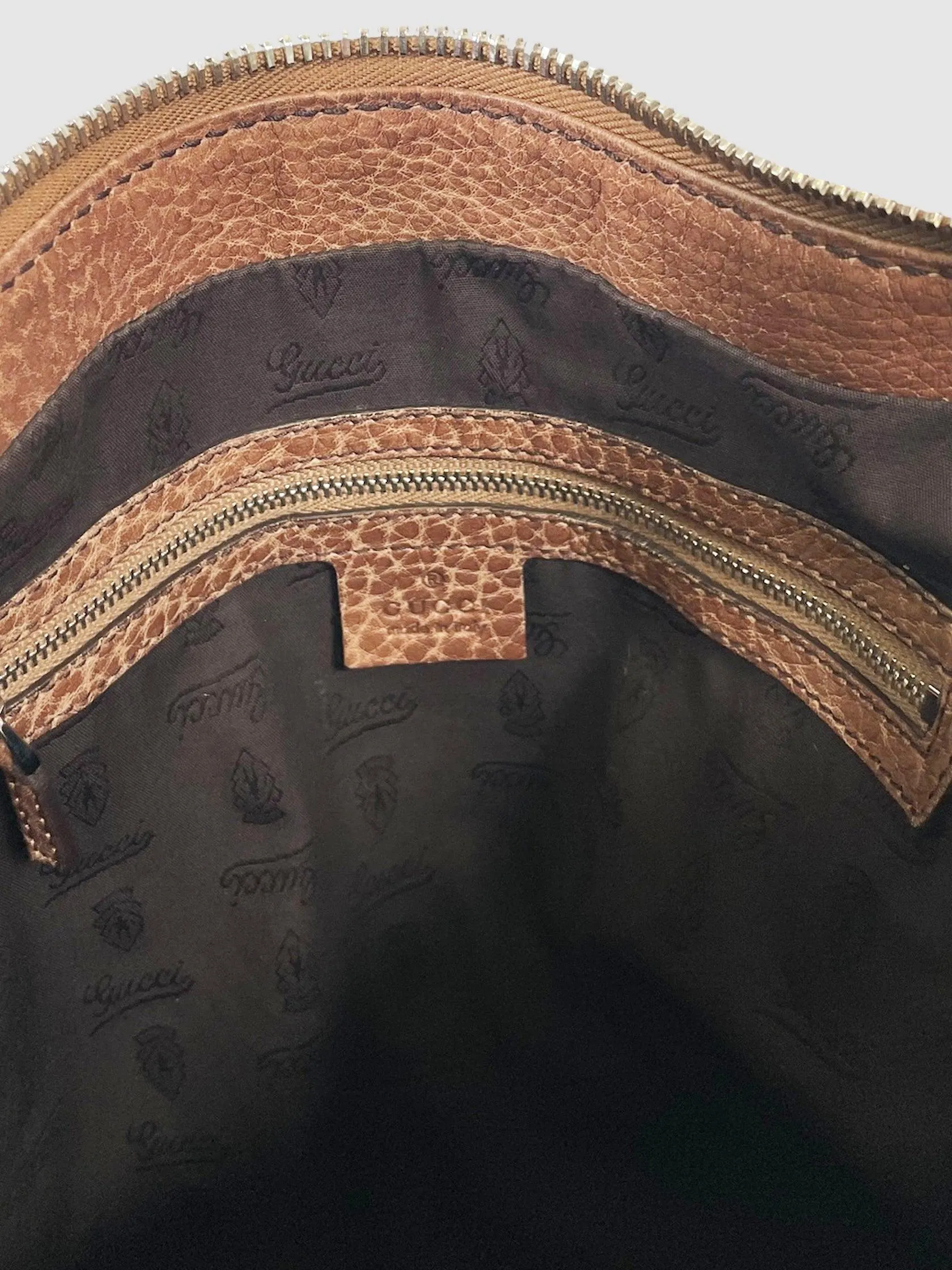 Medium GG Canvas Bamboo Bar Hobo Bag