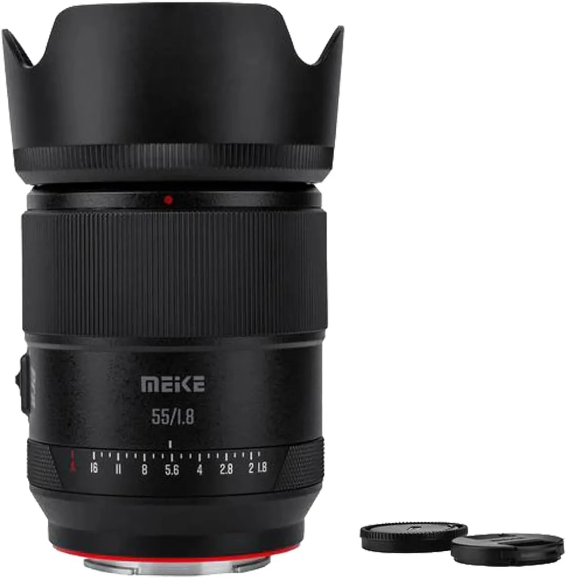 Meike 55mm f1.8 Pro Full Frame Auto Focus STM Lens for Sony E Mount Cameras Compatible with Sony A7 A7M2 A7RM2 A7R A7SM2 ZV-E1 A7RM5 A9 A9I A9III