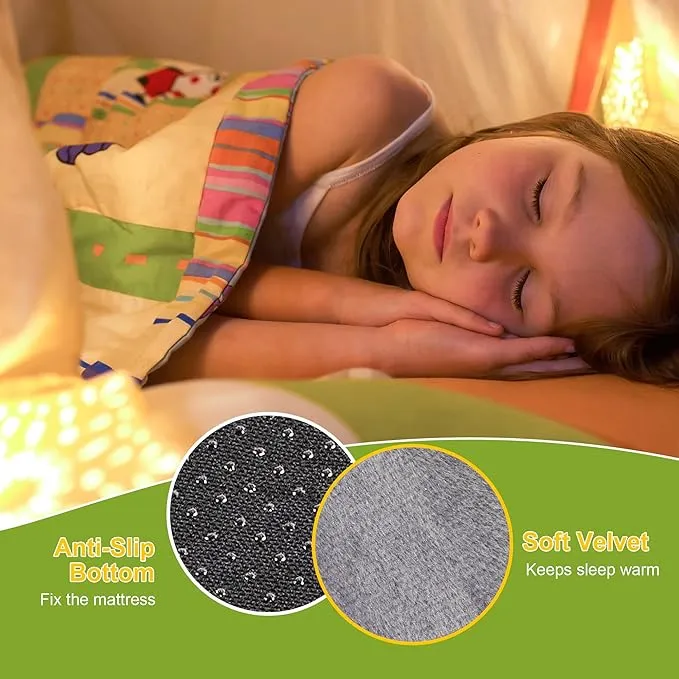 Memory Foam Camping Mattress Portable Roll Up Foam Sleeping Pad Guest Floor Mattress Foldable Camping Pad Lightweight Foam Sleeping Mat Cot Mattress with Removable Waterproof Cover Travel Bag