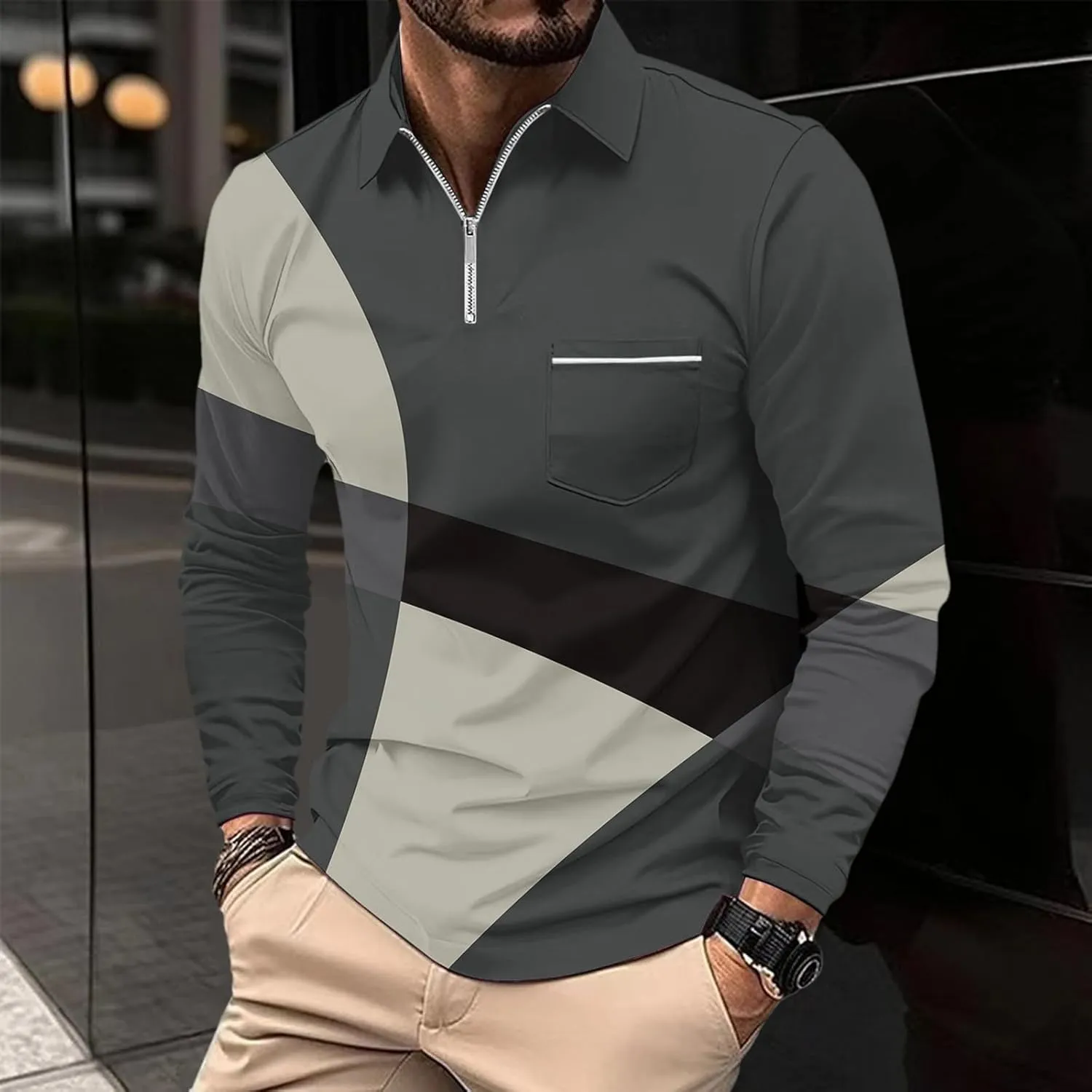 Men Shirt Vintage Hooded Long Sleeve T Shirt Autumn Solid Casual Top for Athletic Running Hiking Men Long Sleeve