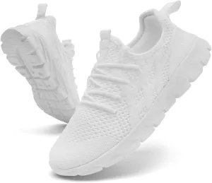 Men Slip On Running Sneakers Tennis Lightweight Non-Slip Athletic Shoes Cushioned Comfort for Walking Gym Fitness & Daily Training Leisure Sports