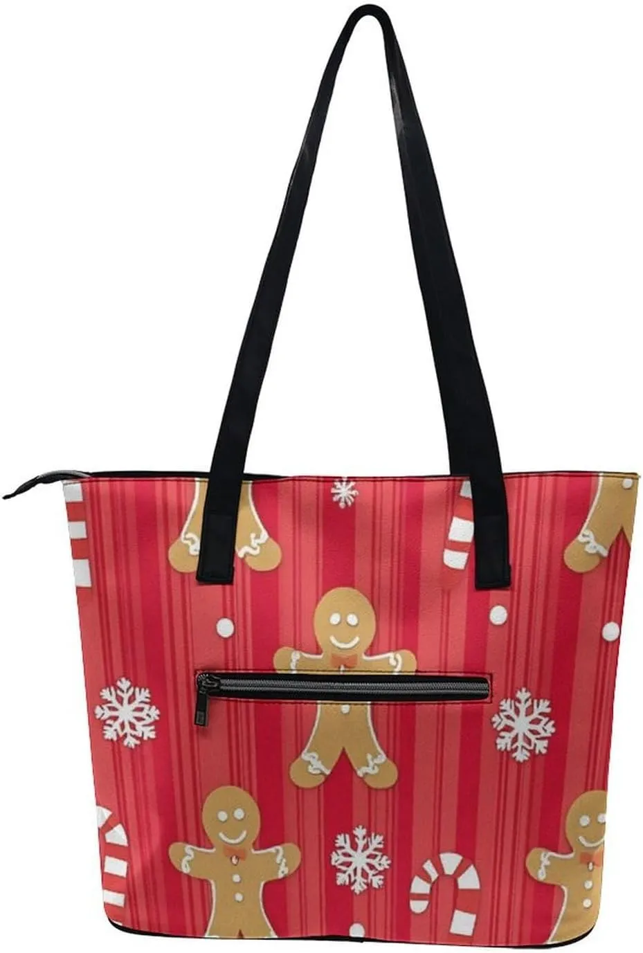 Men's Portable Tote Bag Trendy Modern Leather Handbag For Work Weekend