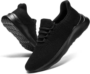 Mens Running Shoes Slip On Sneakers Walking Tennis Shoes Gym Athletic Sports Fashion Casual Breathable