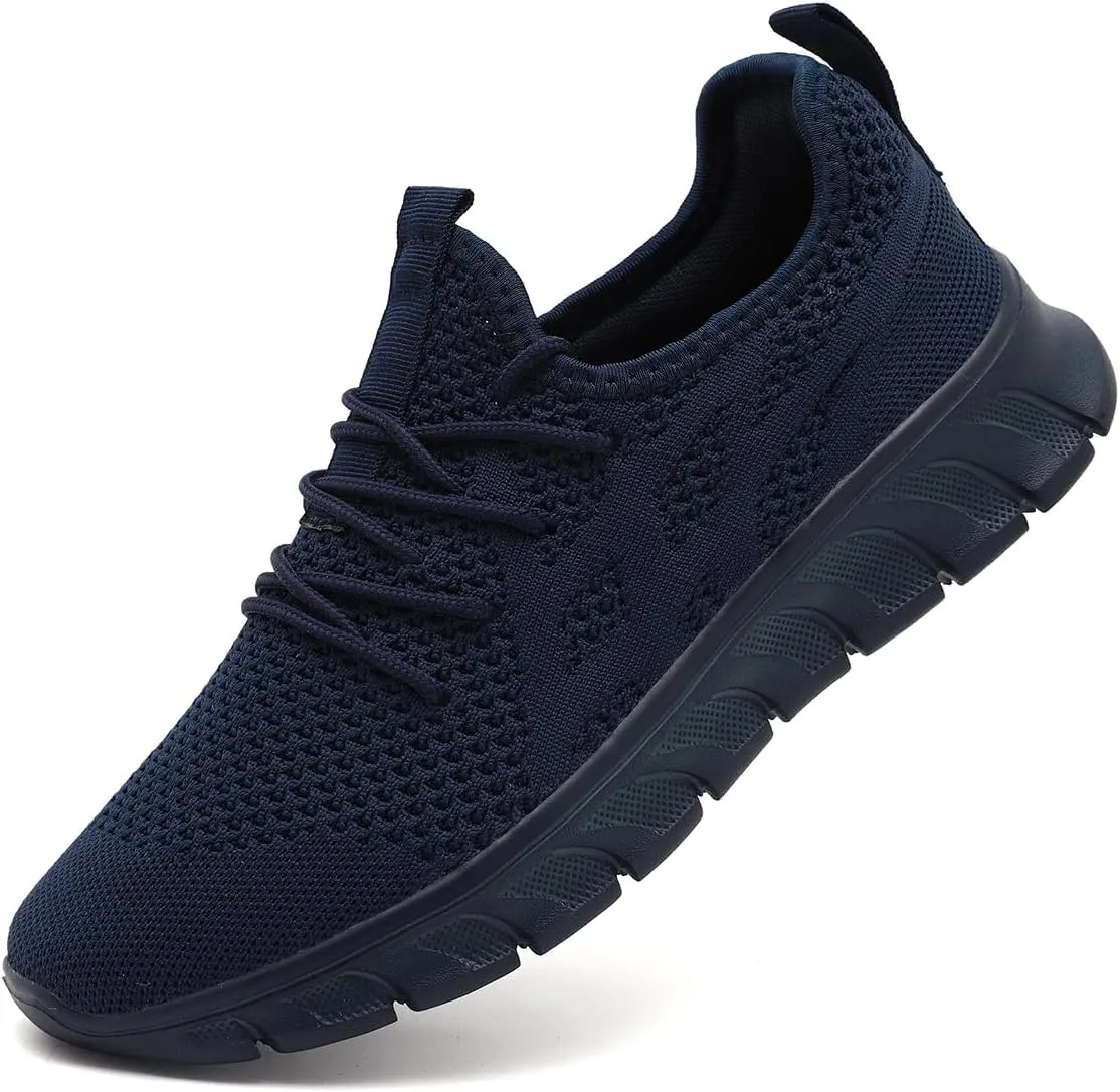 Men's Shoes Running Road Walking Sneakers Sports Athletic Workout Gym Shoes Casual Comfortable Breathable Fashion