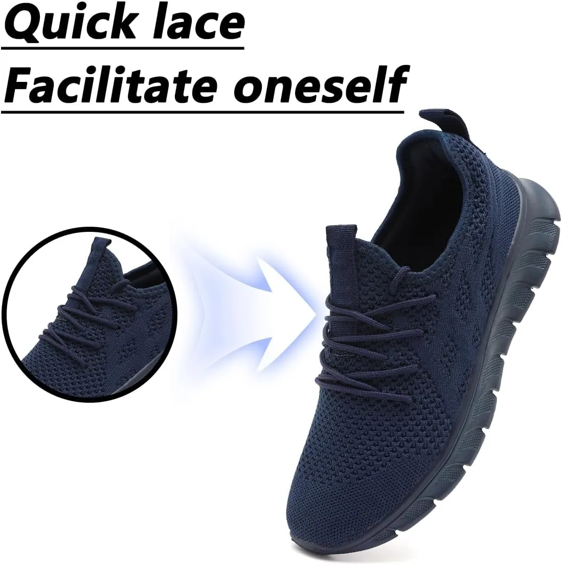 Men's Shoes Running Road Walking Sneakers Sports Athletic Workout Gym Shoes Casual Comfortable Breathable Fashion