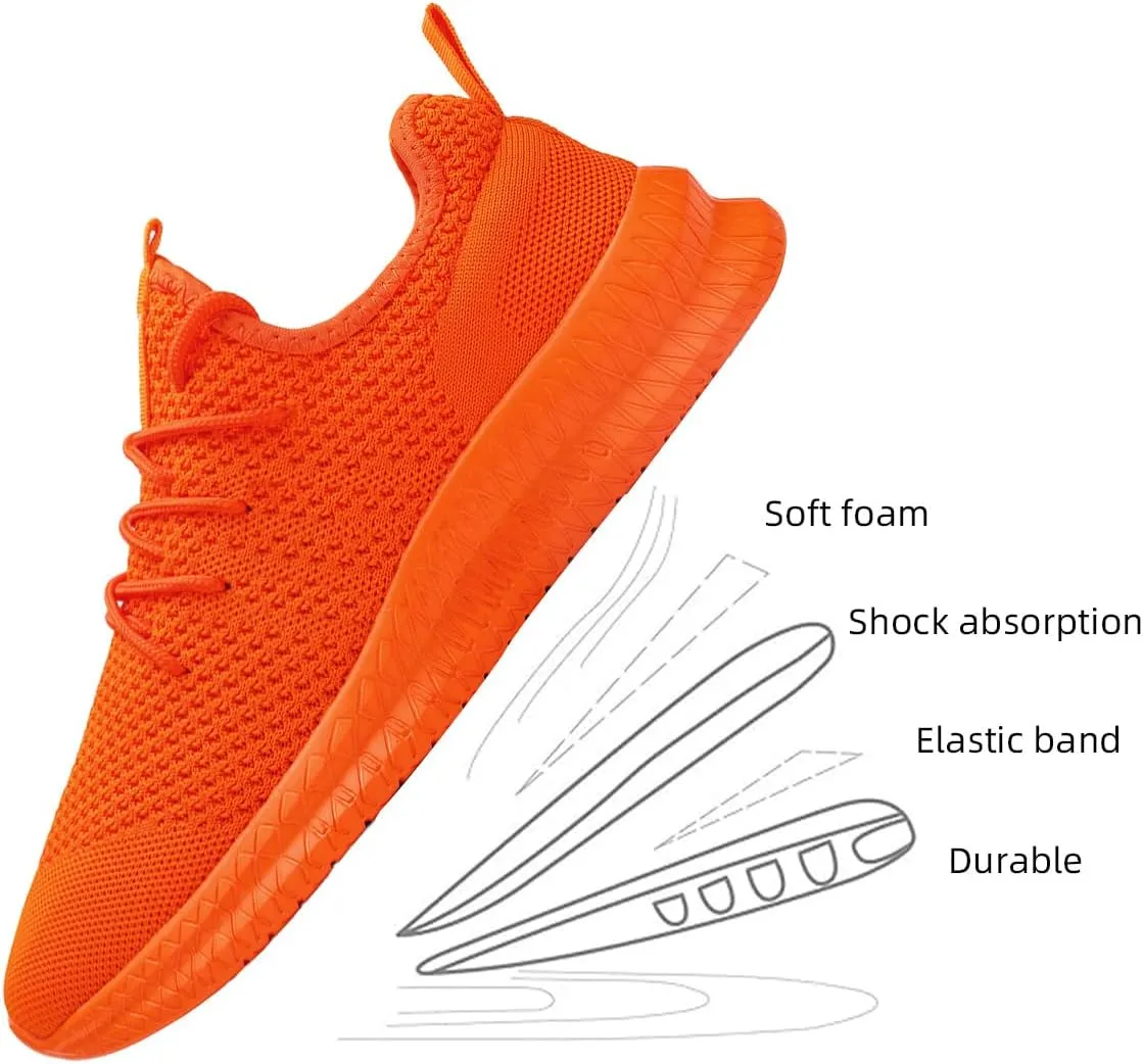 Men's Shoes Running Walking Sneakers Casual Tennis Slip on Shoes Lightweight Breathable Fashion Comfortable Workout Athletic for Shoes Gym Sports