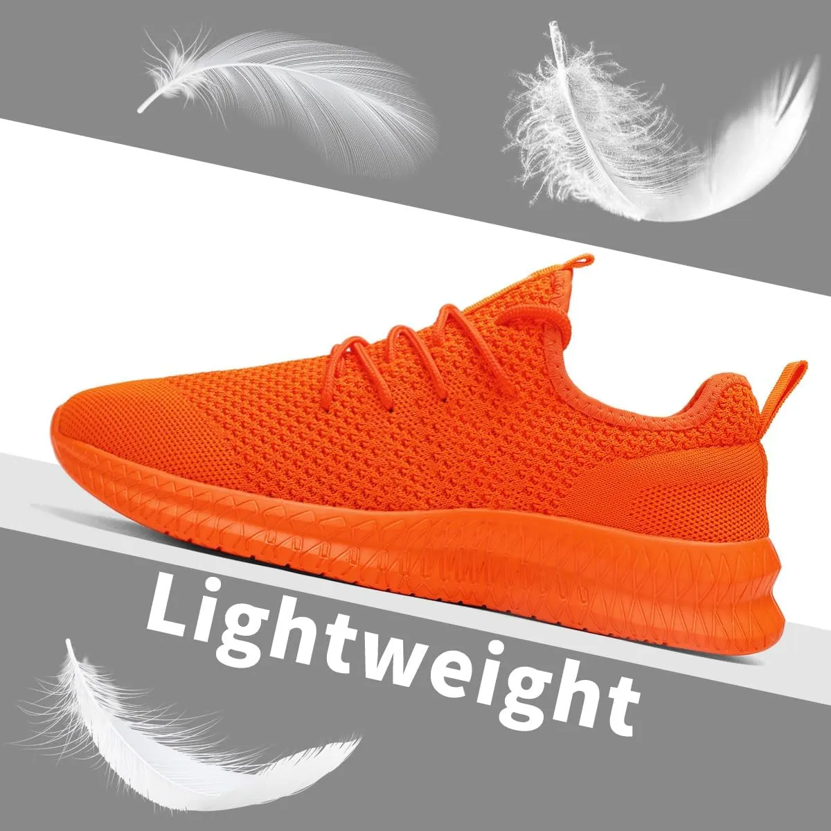 Men's Shoes Running Walking Sneakers Casual Tennis Slip on Shoes Lightweight Breathable Fashion Comfortable Workout Athletic for Shoes Gym Sports