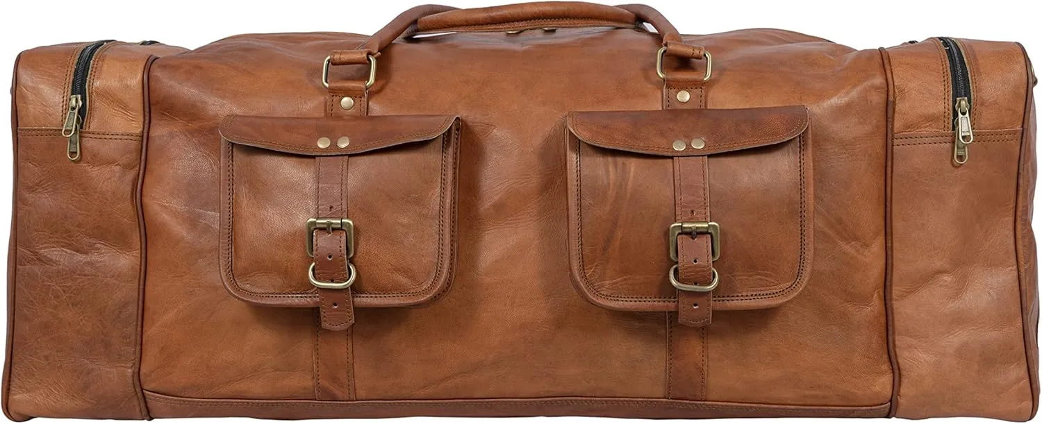 Men's Travel Bags, Brown, 21 inch