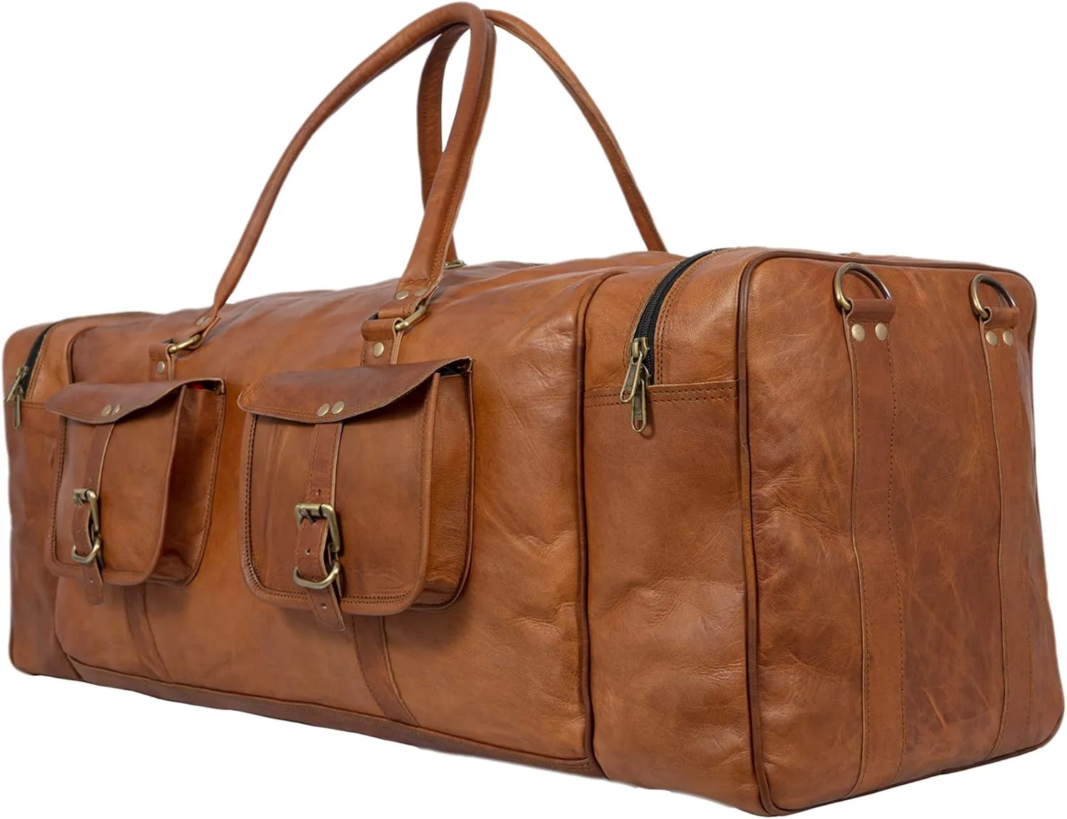 Men's Travel Bags, Brown, 21 inch