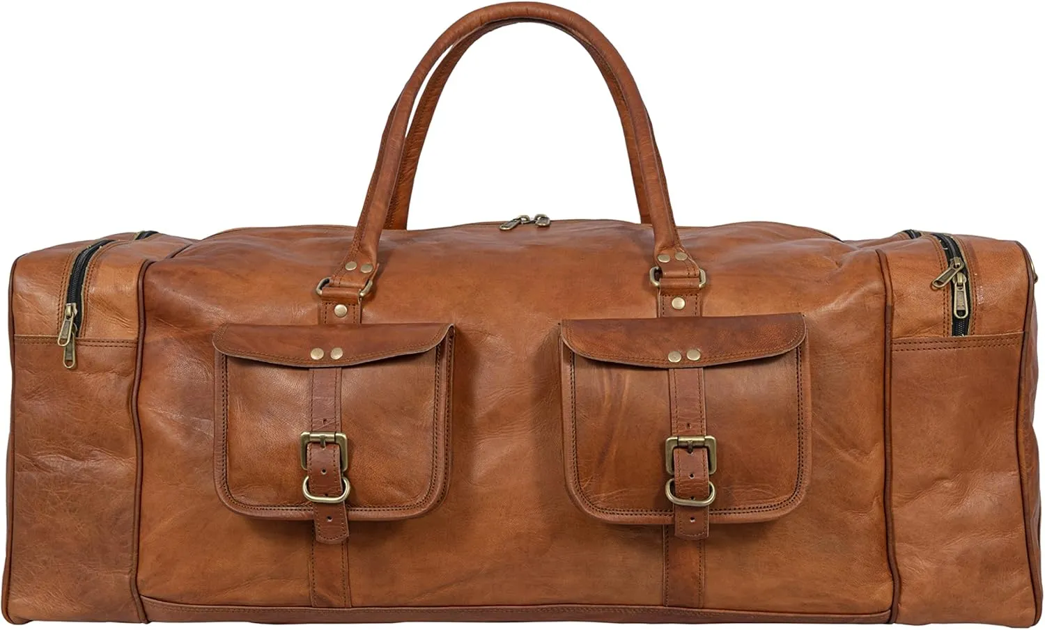 Men's Travel Bags, Brown, 21 inch