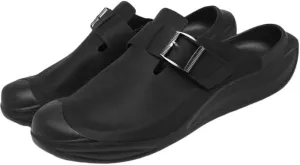 Men's Trendy Chunky Slippers With Buckle Straps, Comfy Non Slip Casual Durable