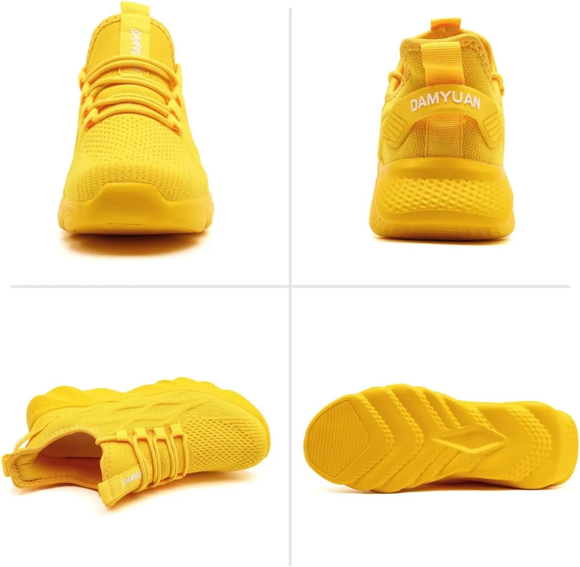 Mens Walking Shoes Running Trainers Sneakes Athletic Gym Fitness Sport Shoes Non Slip Breathable Mesh Comfortable Workout Fashion Slip On