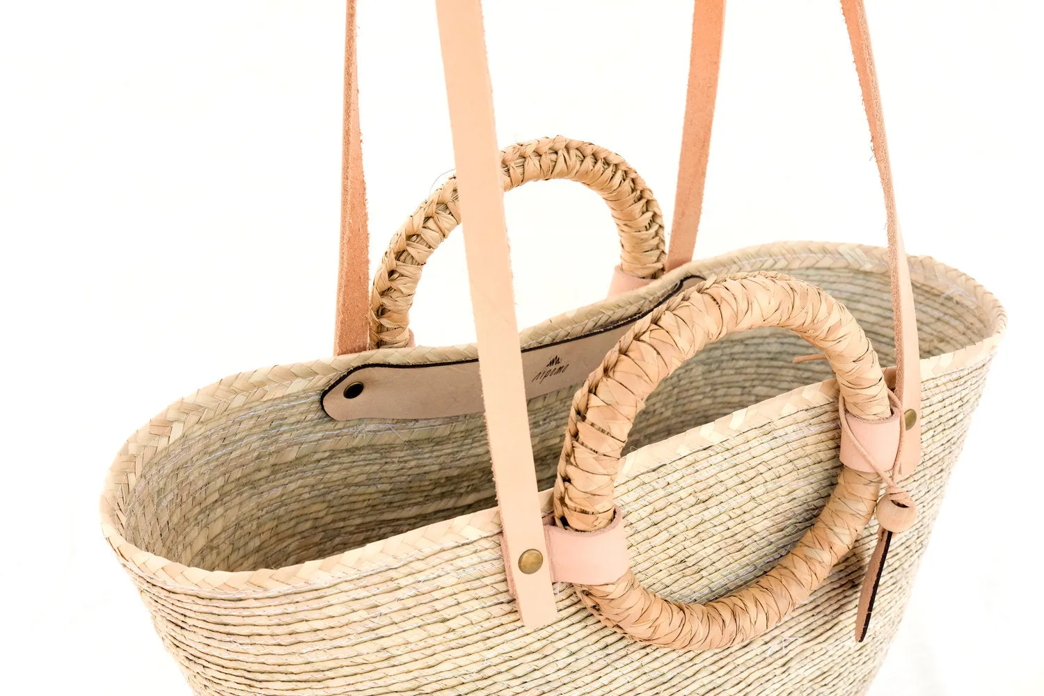 Mercado Tote Basket Bag